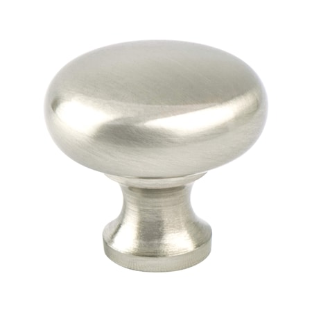 Berenson American Classics Brushed Nickel Round Knob 9079-1BPN-P